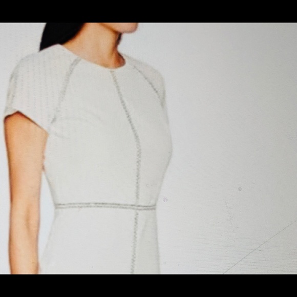 MAGGY LONDON Dress Oyster Dream Crepe New Sz 8 - Picture 3 of 10